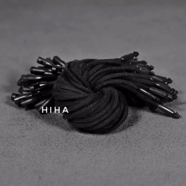 Dây treo nhãn mác Coton - Đen 100 sợi