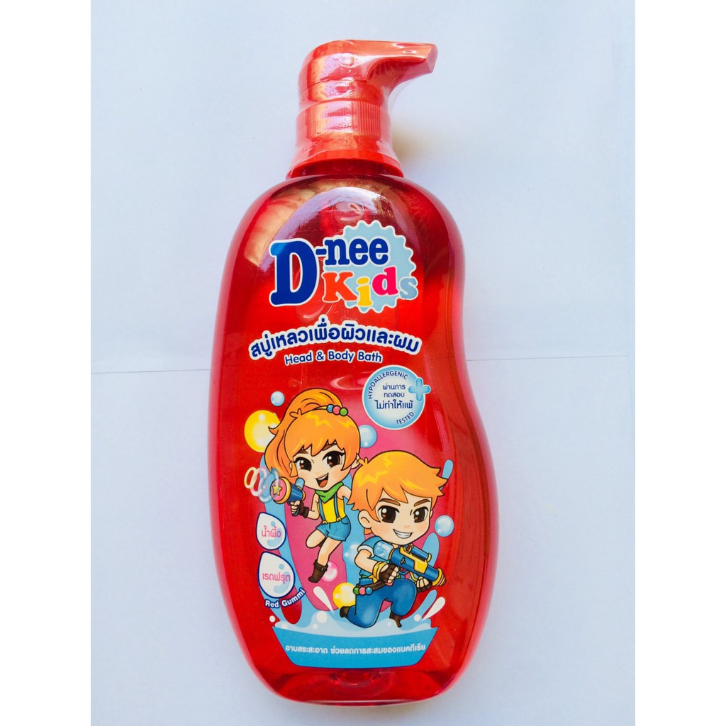 Sữa tắm gội Kid Dnee 400ml Thái Lan (đủ màu)