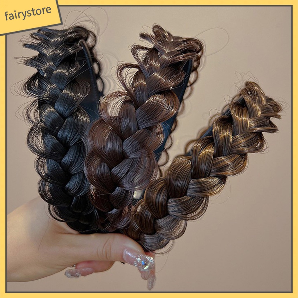 Cài Tóc Giả Thắt Bím Phong Cách Bohemia Thời Trang Cho Nữ