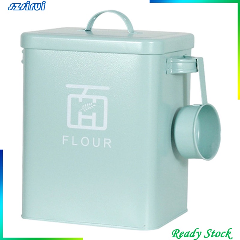 Hộp đựng bột giặt bằng kim loại 6L