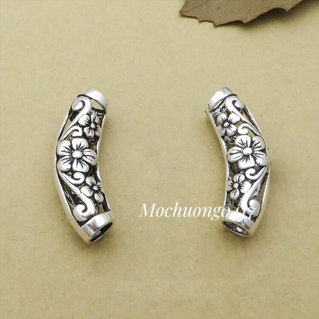 Charm ống họa tiết - KL013