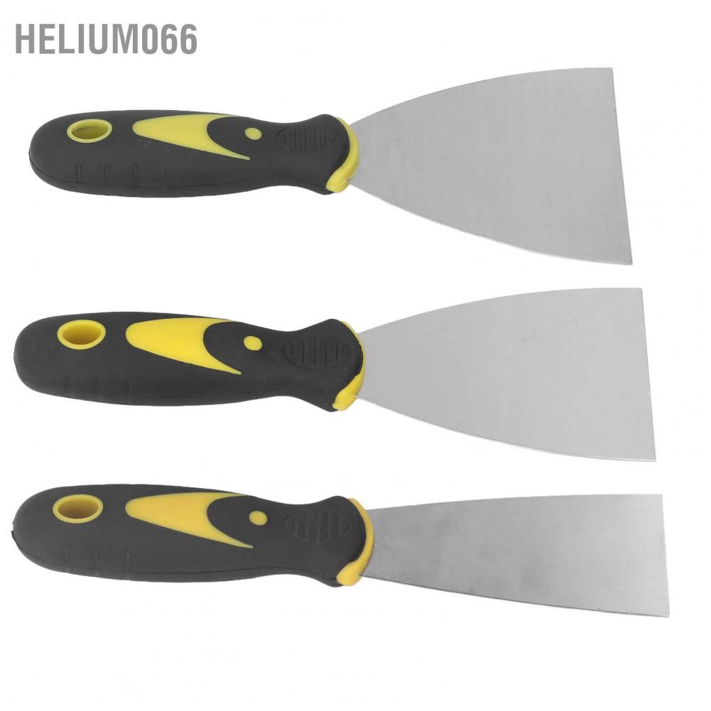 3 cái Putty Knife Spackle Taping Scraper Tool Set Kit cho Sơn Hình Nền Trần Helium066