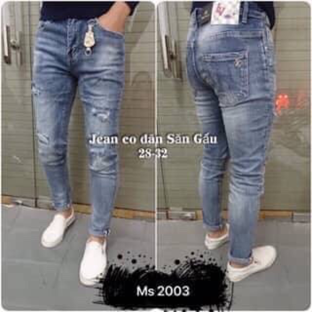 Jean dài cao cấp co dãn nhẹ chuẩn shop y hình