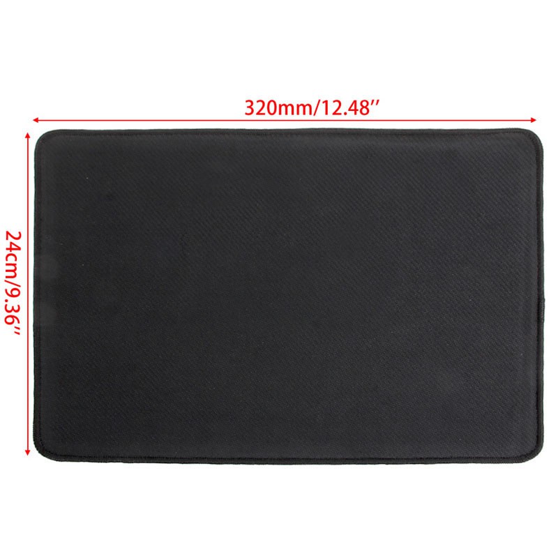 btsg 320*240*3mm Professional Game Rubber Mouse Mat Pad Large Stitch Edge Locked New