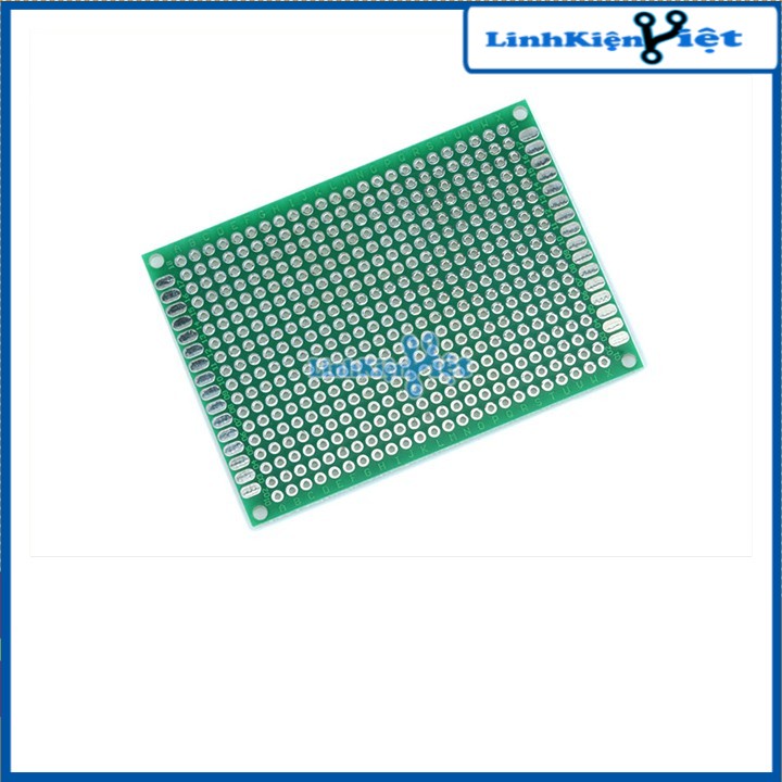 PCB 5x7cm Loại Tốt Phủ Xanh (PCB Đục Lỗ )