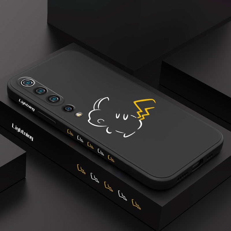Ốp Điện Thoại Silicon Màu Trơn Bảo Vệ Toàn Diện Cho Xiaomi Mi 10 Pro Lite 10S 9 8