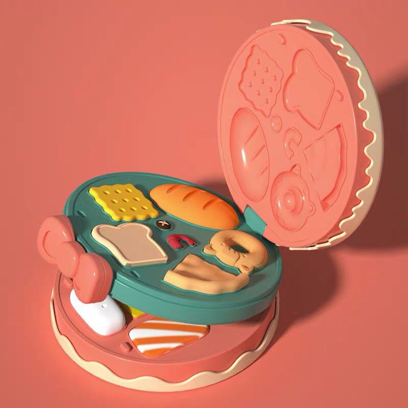 Đồ chơi bánh sinh nhật, tự làm bánh sinh nhật bằng đất nặn 30 chi tiết