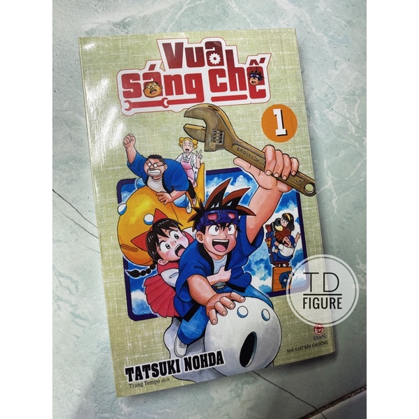 Vua Sáng Chế Tập 1 + Bộ Sticker