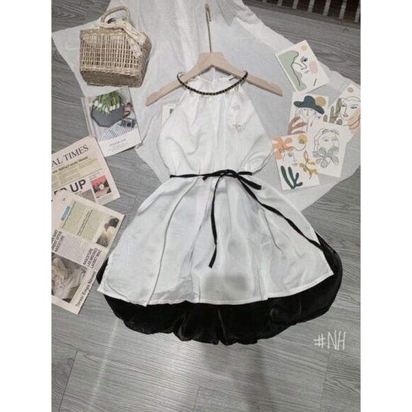 Set áo yếm cổ ngọc hot