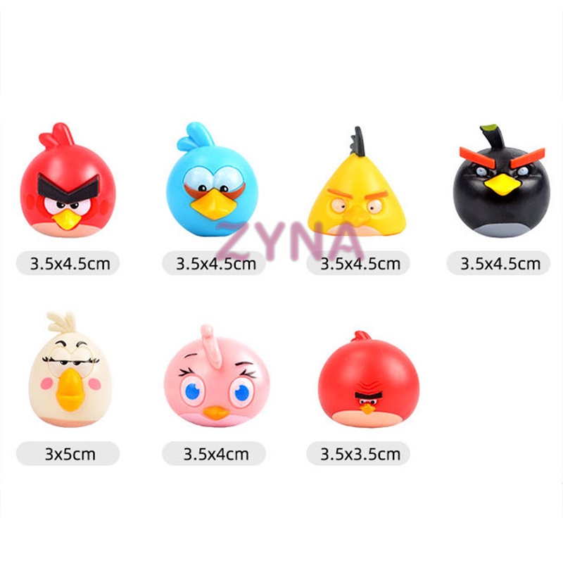 Bộ Đồ Chơi Lắp Ráp Hình Angry Birds 3D Cho Trẻ Em