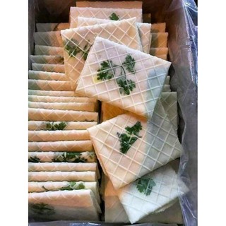 1kg bánh kẹp ngò nhân bơ đậu phộng thơm ngon - bánh kẹo ăn vặt tuổi thơ