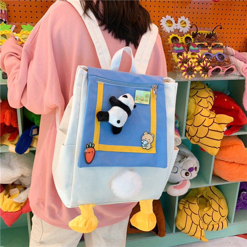 Ba lô không thấm nướcbalo thời trang ulzzang cao cấp dễ thương