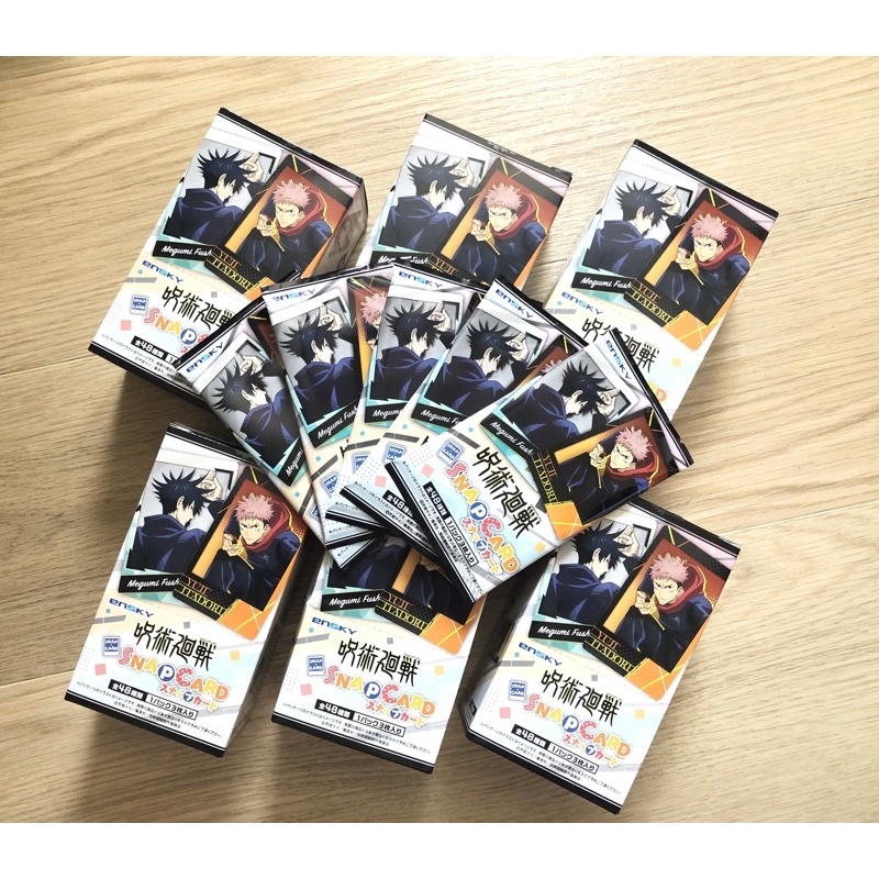Thẻ card snapmide jjk Jujutsu Kaisen Bandai Metal Card