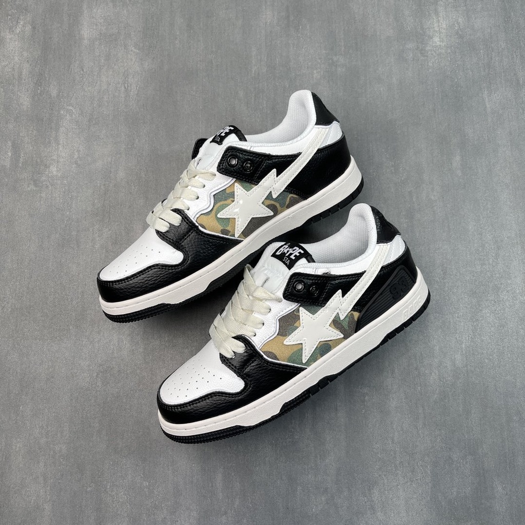 Giày Thể Thao Cổ Thấp Bathing Ape BAPE SK8 Sta Size 39-45