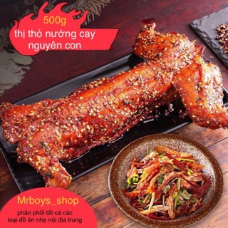 Thịt thỏ nướng cay nguyên con thịt thỏ nướng Đặc Sản Tứ Xuyên