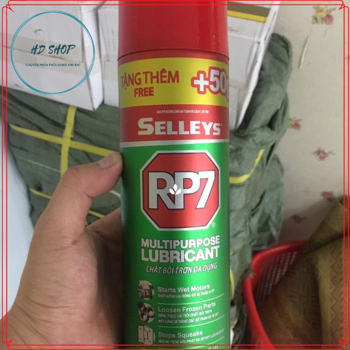 RP7 SELLEYS 150g, 300g Xịt Bôi Trơn Và Bảo Vệ Thiết Bị Chống Rỉ Sét