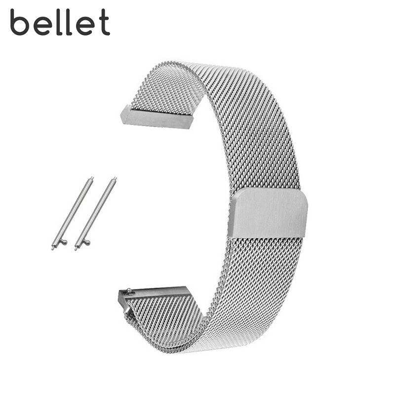 Dây đeo milanse thép không gỉ từ tính cho garmin Vivoactive 3 4 4S Venu 2 2S SQ forerunner 245 245M 645 645M