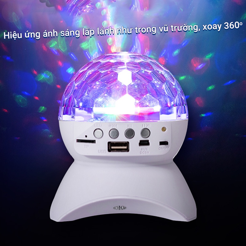 Loa bluetooth L-740 đèn led 7 màu lấp lánh cực đẹp,nghe nhạc usb, kết nối bluetooth cực nhanh