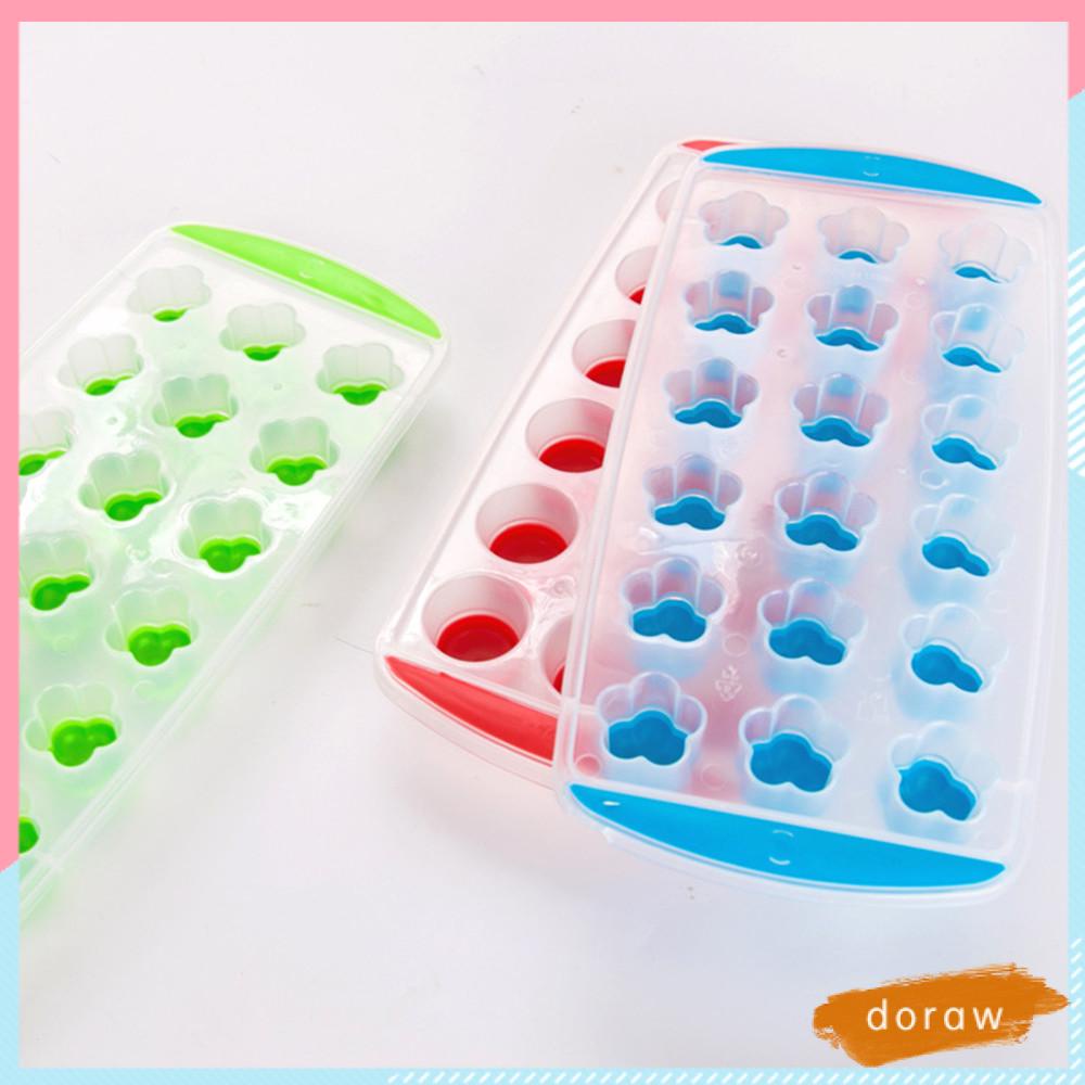 Khuôn Silicone Làm Đá Viên / Thạch / Sô Cô La Diy Tiện Dụng