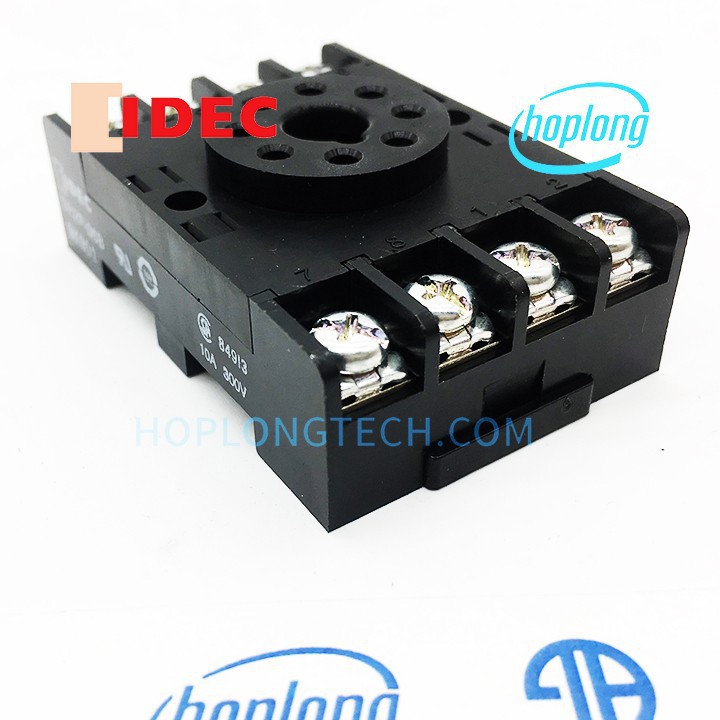 SR2P-06B Đế cắm IDEC loại 8 chân tròn cho timer và rơ le