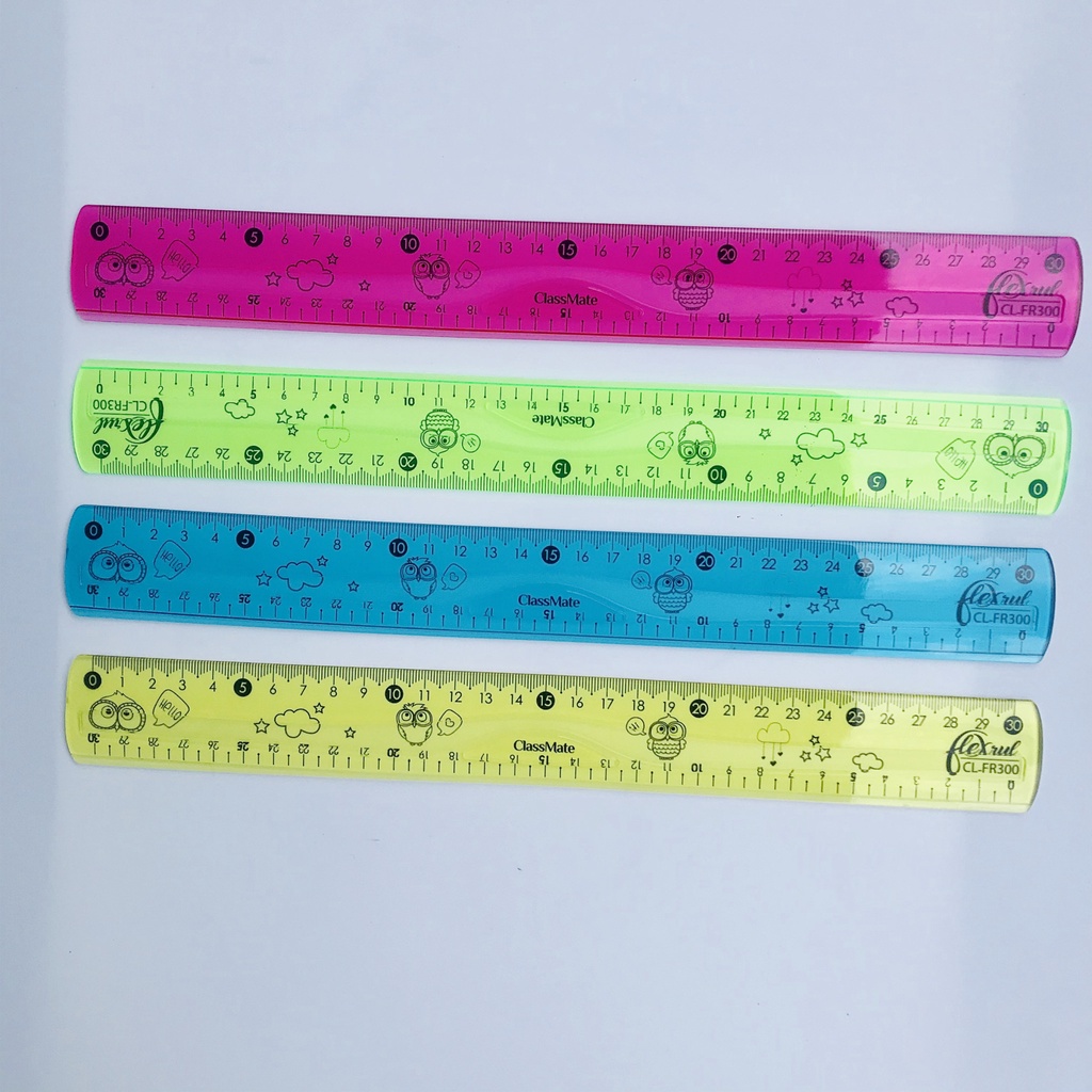 Thước kẻ dẻo ko gãy 15/20/30cm- FR150/200/300