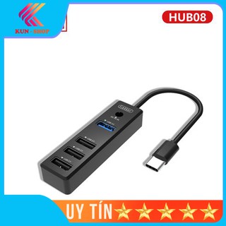 Ổ Cắm USB HUB - 07 (Hỗ Trợ 3 Cổng USB 2.0 và 1 cổng USB 3.0)