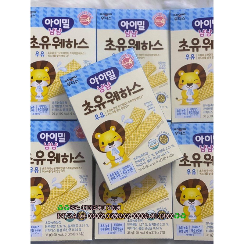 💥💥BÁNH XỐP ĂN DẶM ILDONG CHO BÉ TỪ 12M💥💥