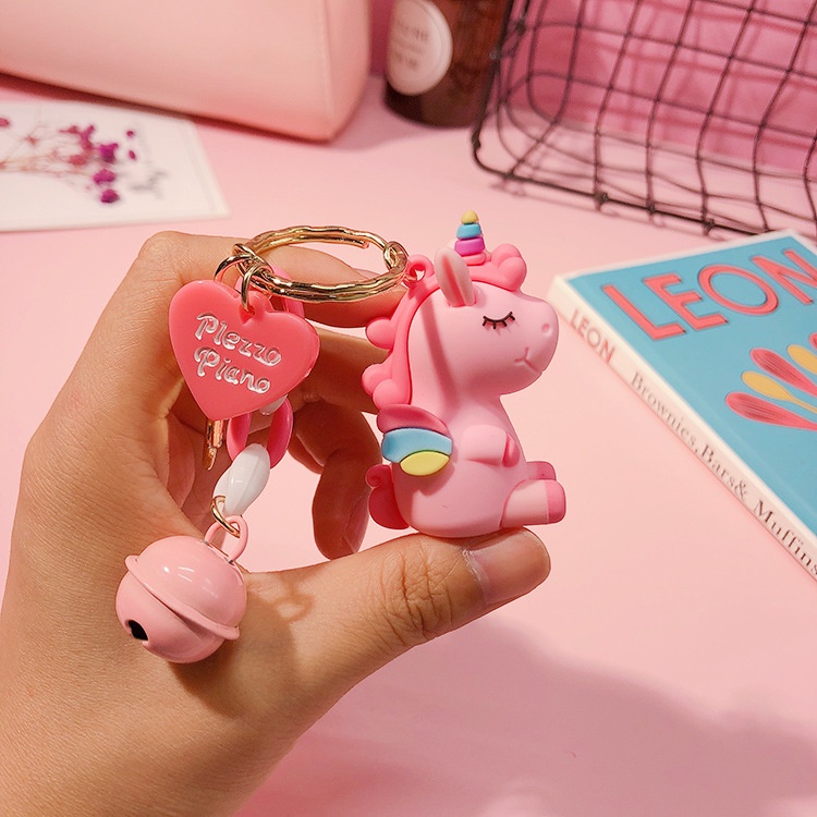 Móc khóa ngựa pony nhiều màu dễ thương cho bé MPN
