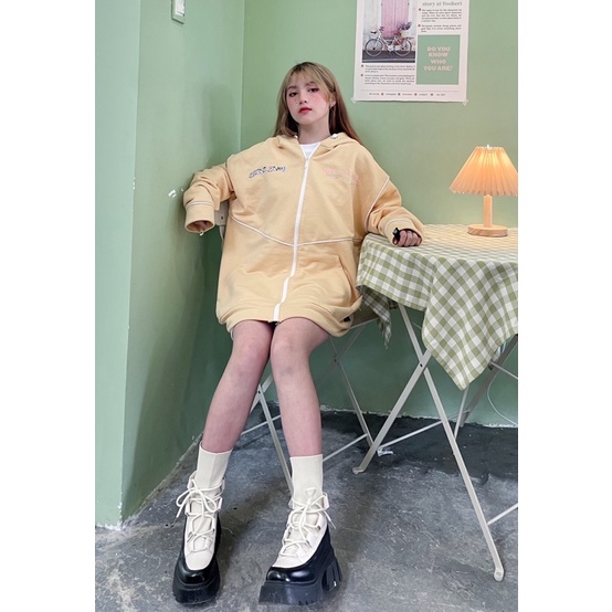 Jacket Korea Line - vang