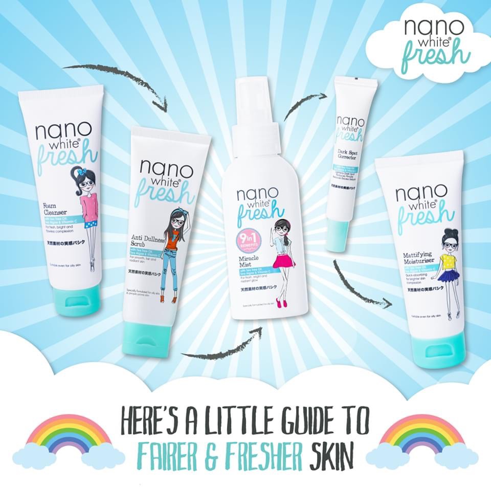 Xịt dưỡng da và ngăn ngừa mụn NanoWhite Fresh ( 9 in 1) | BigBuy360 - bigbuy360.vn