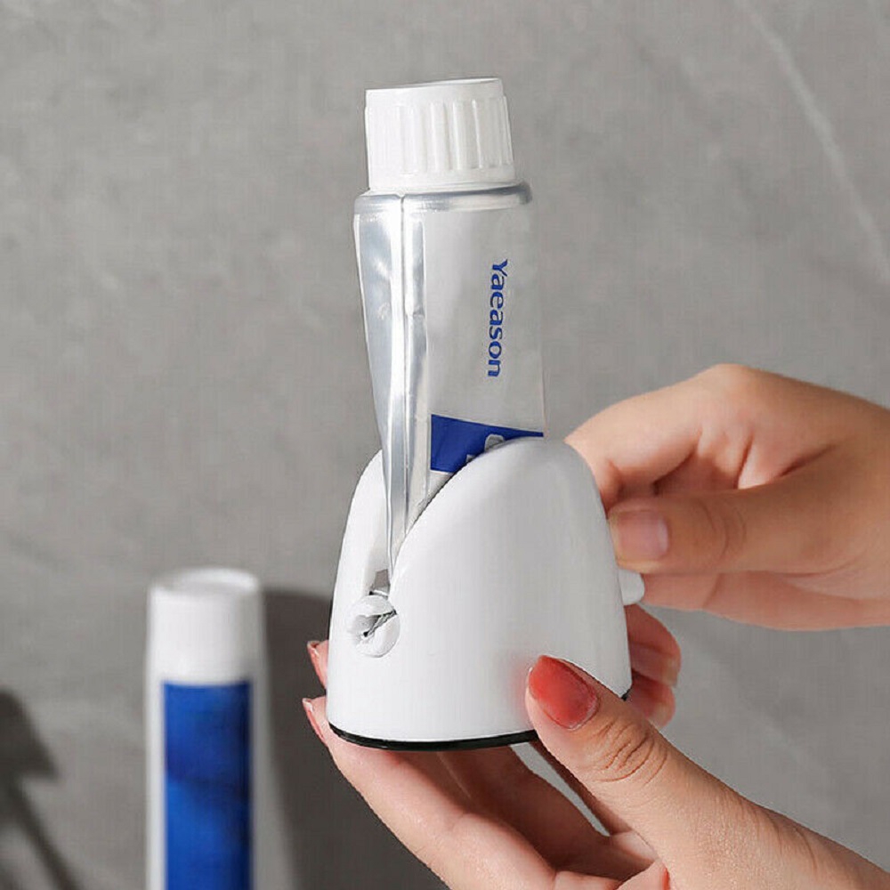 1 Cái Giá Đỡ Bàn Chải Đánh Răng Dạng Lăn Bằng Tay Cho Phòng Tắm