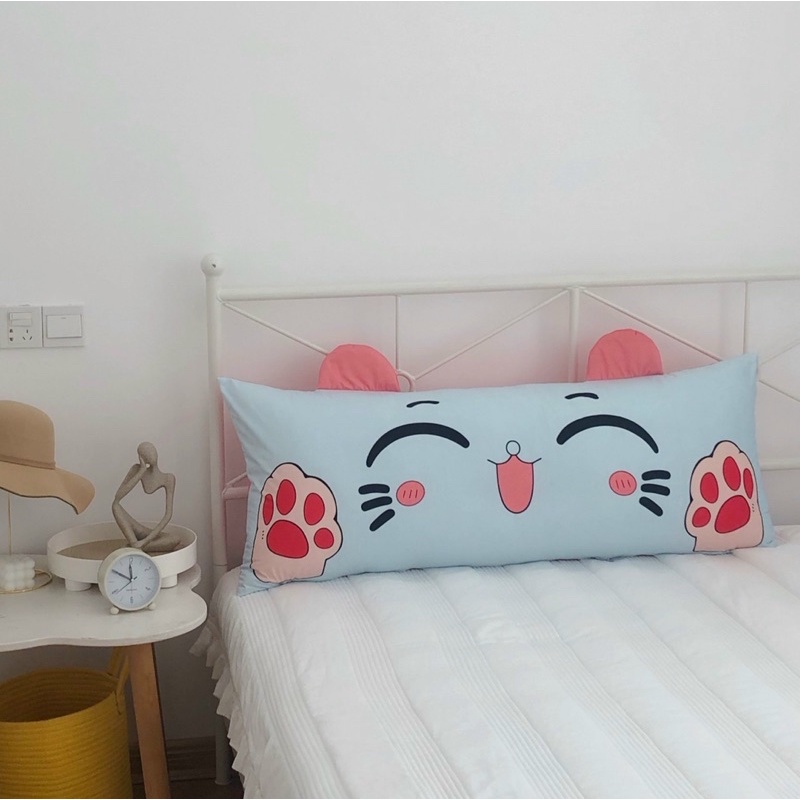 Shinbedding_ Tựa Giường Đáng Yêu Chất Nỉ Nhung Mềm Êm