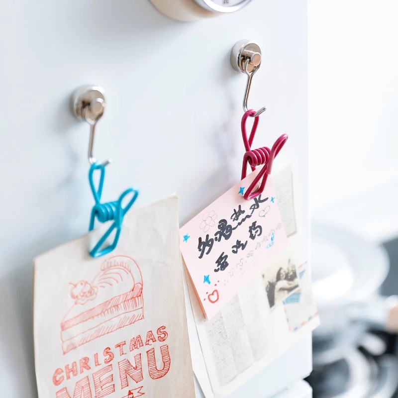 Kẹp kim loại giữ thẻ, giấy nhớ 5.7*3*1.7cm