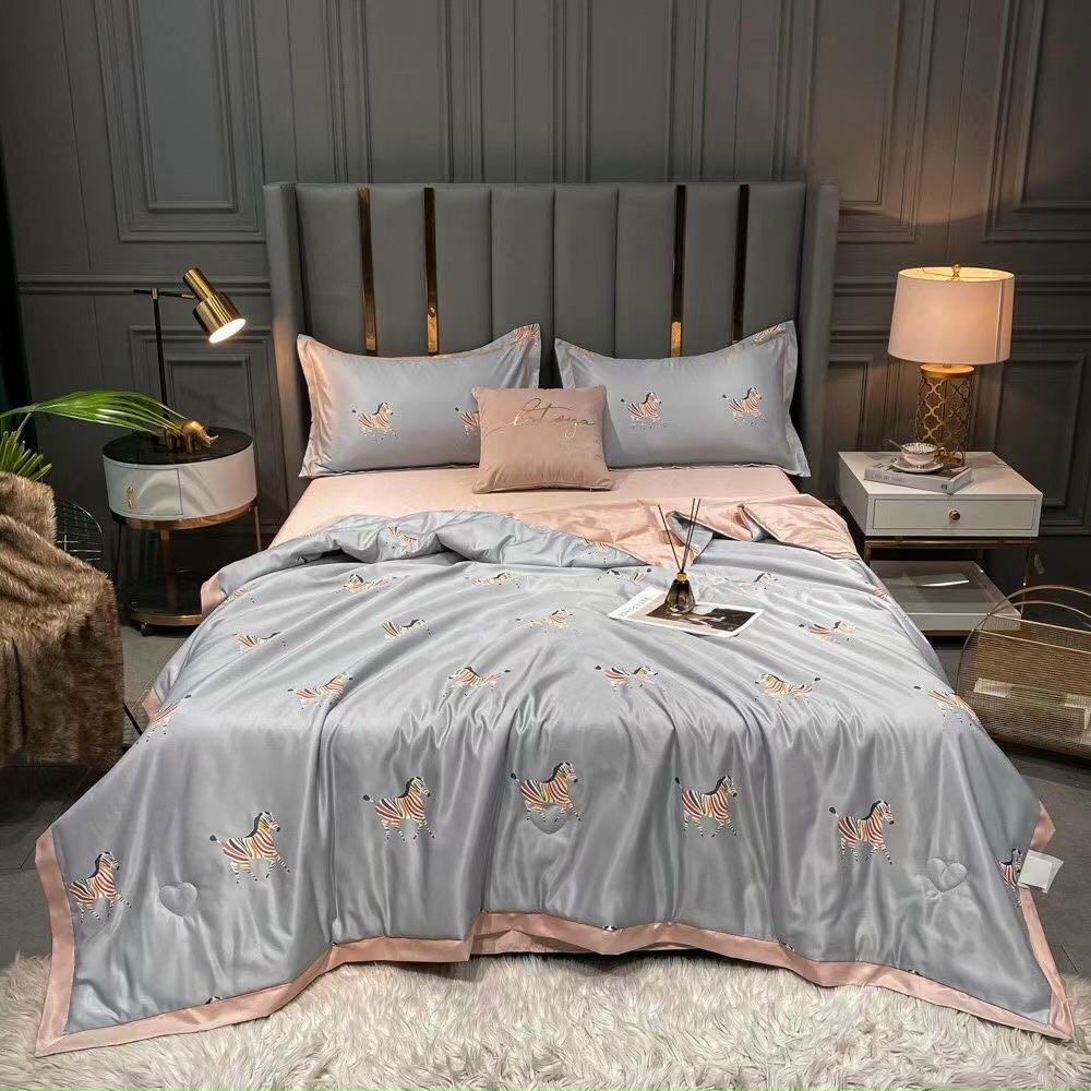 Chăn hè lụa Thái lạnh loại CAO CẤP 2m3*2m - Chăn Tencel