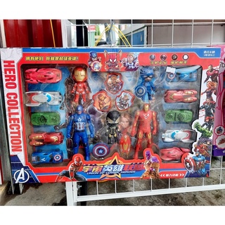 Bộ đồ chơi siêu nhân siêu xe phụ kiện cho bé