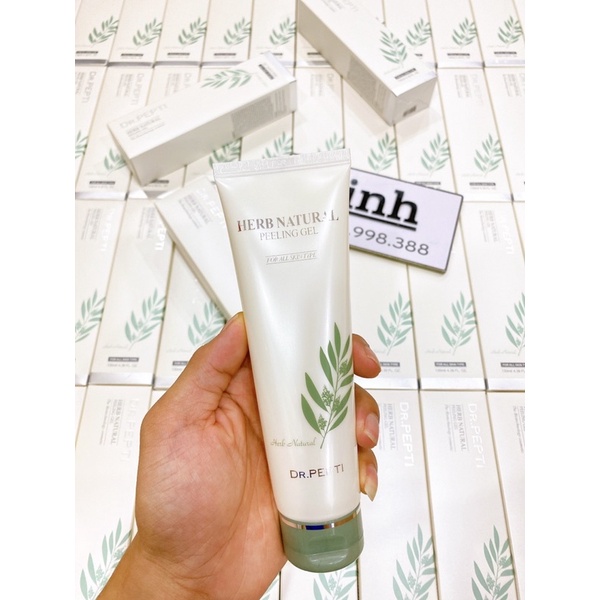 Tẩy Tế Bào Chết Dr Pepti Herb Natural Peeling Gel 130ml