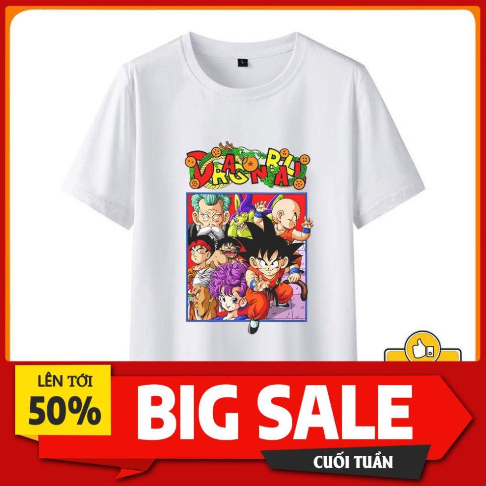 Áo thun xịn sò in hình 7 Viên Ngọc Rồng DRAGON BALL đẹp giá rẻ - Nhận in áo theo yêu cầu ❕