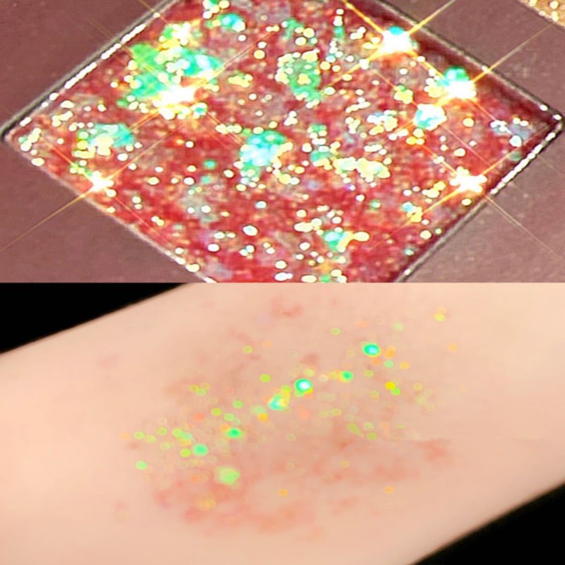 Bảng phấn mắt 18 màu lì/nhũ Muge Leen thiết kế vỏ hình Bear đẹp mắt | BigBuy360 - bigbuy360.vn