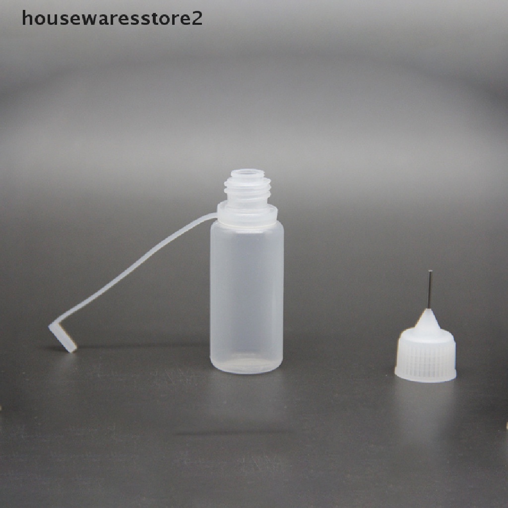 Set 2 Bình Đựng Dung Dịch Mỹ Phẩm 10ml Có Đầu Kim Tiện Dụng
