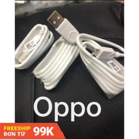 Dây sạc oppo 2A, cáp sạt micro usb không kén củ xạc điện thoại, dây dài 1m sạc nhanh DATA