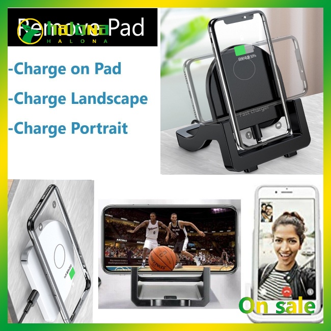 Đế Sạc Nhanh Không Dây Đa Năng 3 Trong 1 Cho Samsung Iphone Lg Android