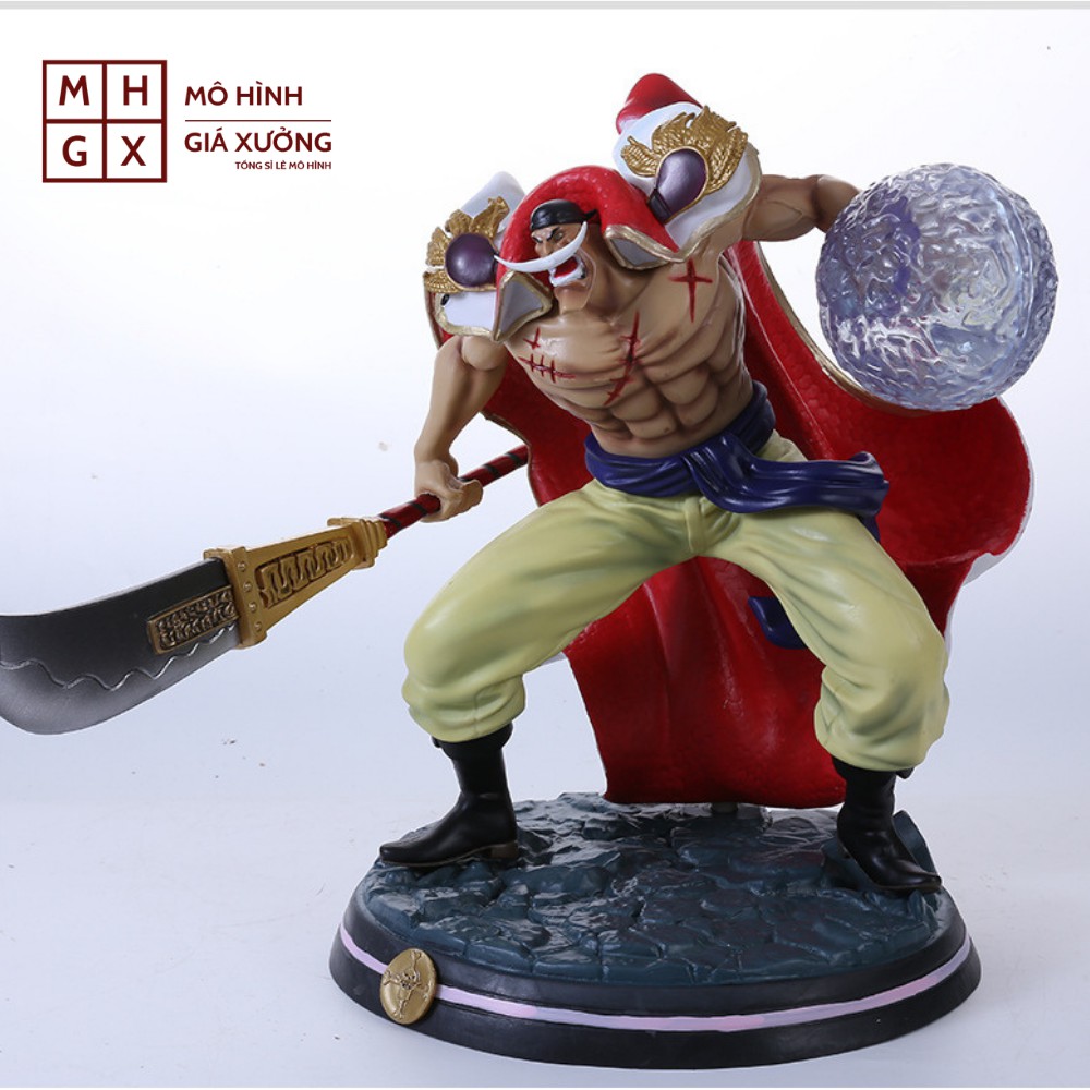 Mô Hình Tứ Hoàng Râu Trắng Bố Già Cao 31cm Nặng 3,5kg -Tượng Figure One Piece Vua Hải Tặc