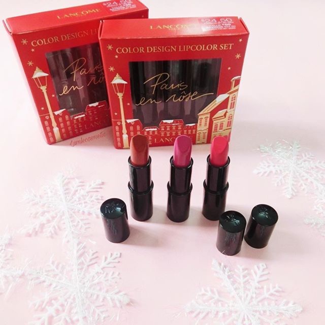 Set son Lancome color design lipcolor set