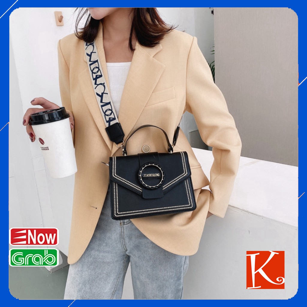 Túi xách nữ, Túi đeo chéo nữ đi chơi đựng mỹ phẩm điện thoại ví tiền mang phong cách Hàn Quốc TT013K