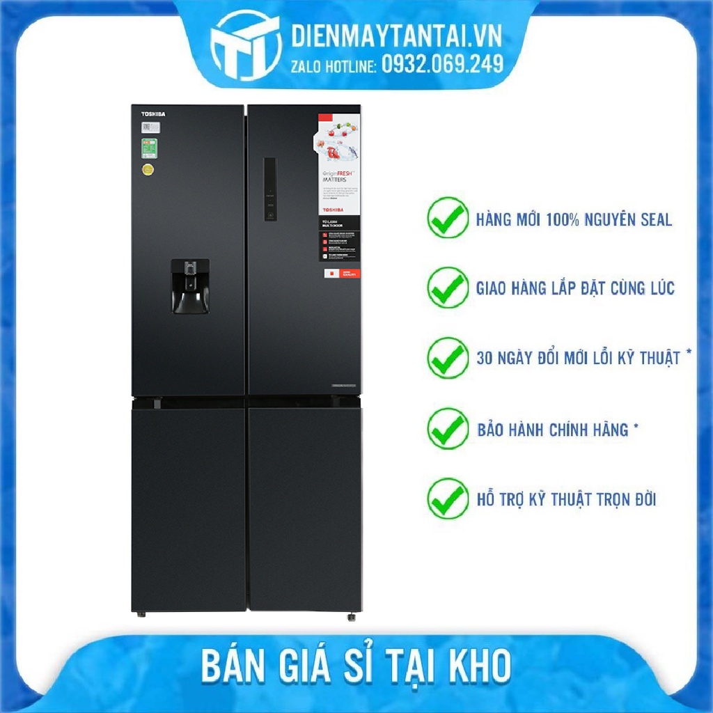 GR-RF605WI-PMV-MG - Tủ Lạnh Toshiba Inverter 509 lít GR-RF605WI-PMV-MG