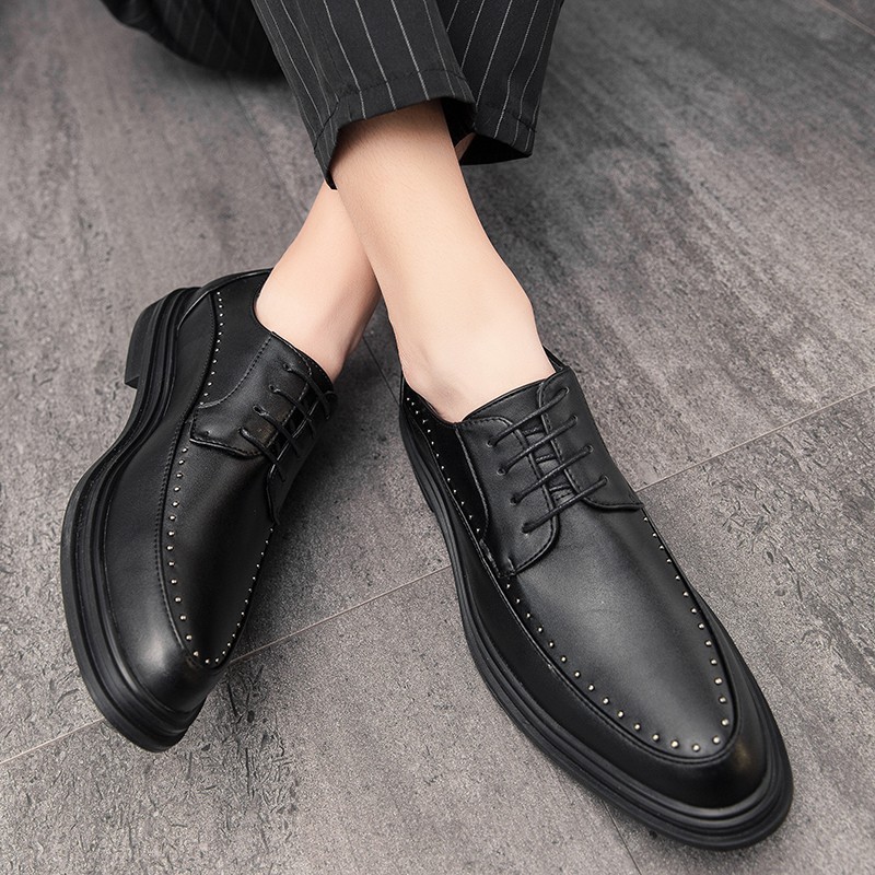 Men's Leather Shoes Vintage Fashion