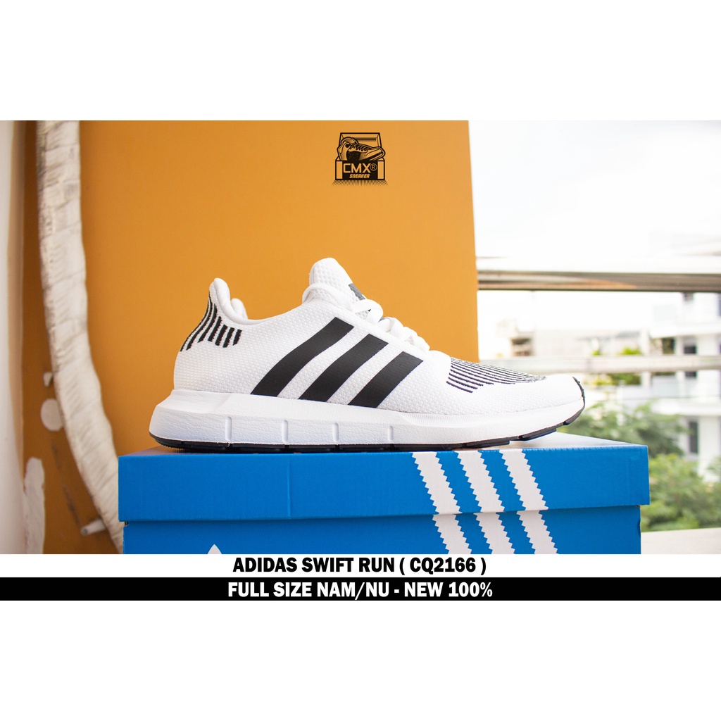 [ HÀNG CHÍNH HÃNG ] Giày Adidas Swift Run White Black ( CQ2116 ) - HÀNG CHÍNH HÃNG 100%