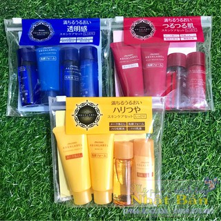 Set Dưỡng Da Mini Shiseido Aqualabel 3 màu