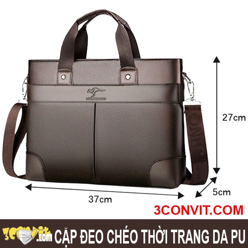 Cặp đeo chéo đa năng thời trang da PU