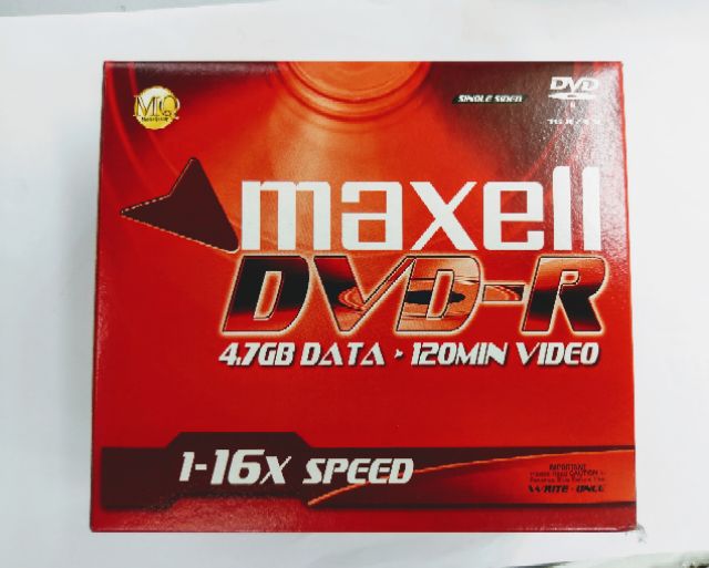 Hộp 10cái Đĩa DVD-R Maxell 4.7gb